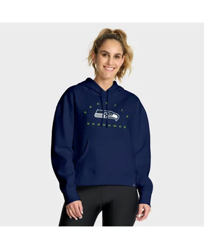 Fanatics Women's College Navy Seattle Seahawks Eligible Receiver Legacy Pullover Hoodie In Blue