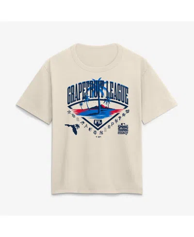 Fanatics Women's Cream 2026 Spring Training Grapefruit League Relaxed Hip Legacy T-shirt In White
