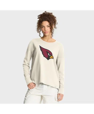 Fanatics Women's Cream Arizona Cardinals Dove Legacy Long Sleeve T-shirt In White