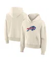 Fanatics Women's Cream Buffalo Bills Dove Legacy Pullover Hoodie In White