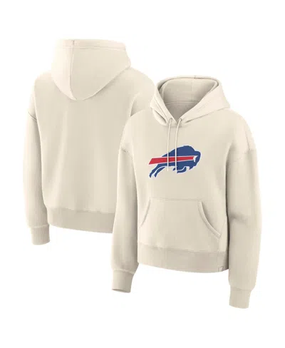 Fanatics Women's Cream Buffalo Bills Dove Legacy Pullover Hoodie In White