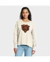 Fanatics Women's Cream Chicago Bears Dove Legacy Long Sleeve T-shirt In Neutral