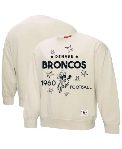 Fanatics Women's Cream Denver Broncos Plus Size Shooting Star Sweatshirt In White