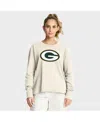 Fanatics Women's Cream Green Bay Packers Dove Legacy Long Sleeve T-shirt In White