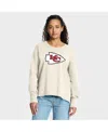 Fanatics Women's Cream Kansas City Chiefs Dove Legacy Long Sleeve T-shirt In White