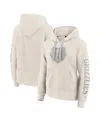 Fanatics Women's Cream Memphis Grizzlies Elements Next Pullover Hoodie In Cream