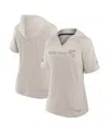 Fanatics Women's Cream New York Rangers Authentic Pro Road Fashion Top In White