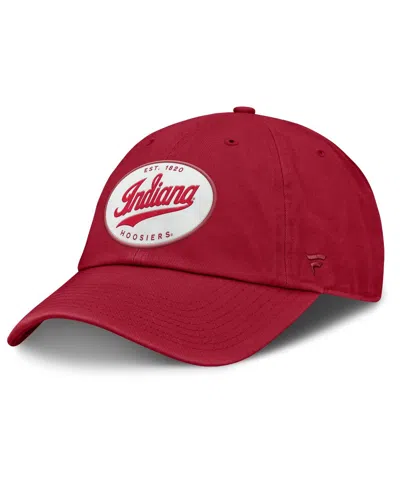 Fanatics Women's Crimson Indiana Hoosiers Candid Adjustable Hat In Red