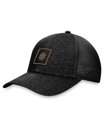 Fanatics Women's  Black Boston Bruins Authentic Pro Road Trucker Adjustable Hat