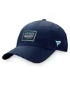 Fanatics Women's  Deep Sea Blue Seattle Kraken Authentic Pro Rink Adjustable Hat In Deep Sea Blue
