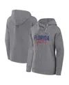 Fanatics Women's  Heather Gray St. Louis Cardinals Script Favorite Pullover Hoodie In Heather Gray