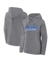 Fanatics Women's  Heather Gray Kentucky Wildcats Script Favorite Pullover Hoodie In Heather Gray