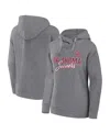 Fanatics Women's  Heather Gray Oklahoma Sooners Script Favorite Pullover Hoodie In Heather Gray