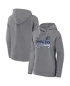 Fanatics Branded Heather Gray Tampa Bay Lightning Script Favorite Pullover Hoodie In Heather Gray