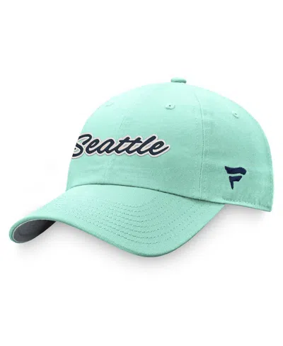 Fanatics Women's  Light Blue Seattle Kraken Breakaway Adjustable Hat