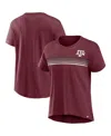 Fanatics Women's  Maroon Texas A&m Aggies Tie Breaker T-shirt In Maroon