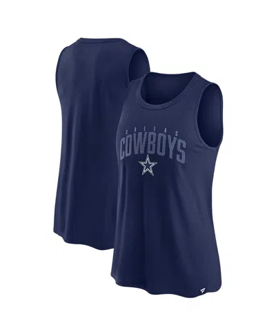 Fanatics Women's  Navy Dallas Cowboys Classic Rhine Tank Top