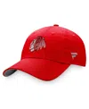 Fanatics Women's  Red Chicago Blackhawks Iconic Glimmer Adjustable Hat In Red