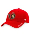 Fanatics Women's  Red Ottawa Senators Primary Logo Adjustable Hat In Red
