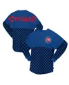 Fanatics Women's  Royal Chicago Cubs Checker Print Long Sleeve T-shirt In Royal
