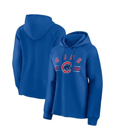 Fanatics Branded Royal Chicago Cubs Perfect Play Raglan Pullover Hoodie