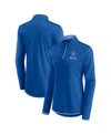 Fanatics Women's  Royal Kansas City Royals Worth The Drive Quarter-zip Jacket In Royal