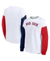 Fanatics Branded White Boston Red Sox Series Pullover Sweatshirt In White