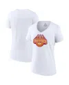 Fanatics Women's  White Virginia Tech Hokies 2022 Acc Men's Basketball Conference Tournament Champion In White