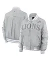 Fanatics Women's Gray Detroit Lions Elements Wave Full-snap Jacket In Gray