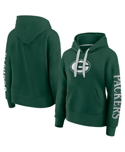 Fanatics Women's Green Green Bay Packers Elements Next Pullover Hoodie
