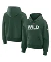 Fanatics Women's Green Minnesota Wild Authentic Pro Primary Pullover Hoodie In Green