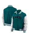 Fanatics Women's Green Philadelphia Eagles Elements Wave Full-snap Jacket In Green