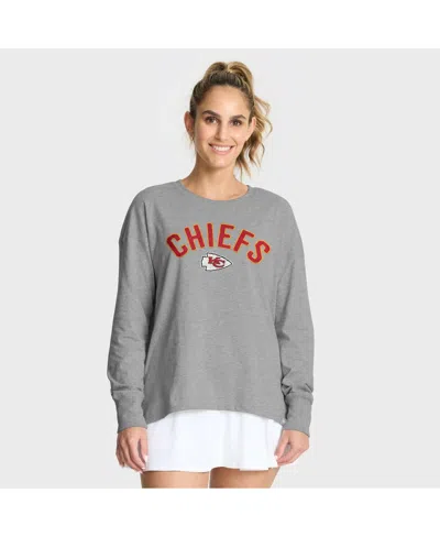 Fanatics Women's Heather Gray Kansas City Chiefs Hometown Legacy Long Sleeve T-shirt