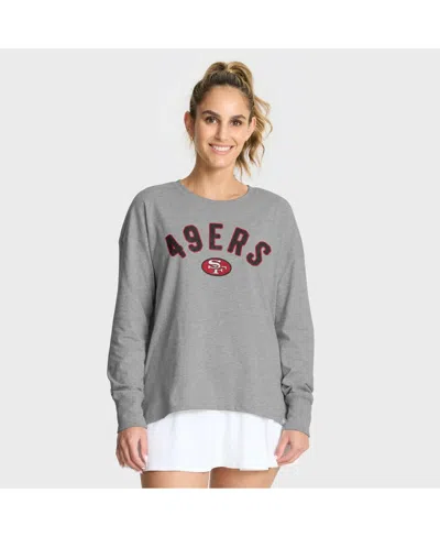 Fanatics Women's Heather Gray San Francisco 49ers Hometown Legacy Long Sleeve T-shirt