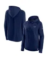 Fanatics Branded  Heather Navy St. Louis Blues Authentic Pro Pullover Hoodie In Heather Navy
