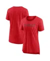 Fanatics Women's Heather Red Detroit Red Wings Special Edition 2.0 Modern T-shirt In Heather Red
