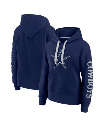 Fanatics Women's Navy Dallas Cowboys Elements Next Pullover Hoodie