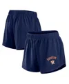 Fanatics Women's Navy Houston Astros Mesh Shorts In Navy