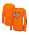 Fanatics Women's Orange New York Mets Team Long Sleeve T-shirt In Orange
