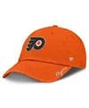 Fanatics Women's Orange Philadelphia Flyers Core Logo Adjustable Hat In Orange