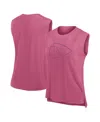 Fanatics Women's Pink Kansas City Chiefs Studio Embrace Tank Top