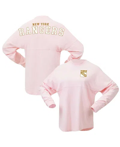 Fanatics Women's Pink Vegas Golden Knights Spirit Jersey Long Sleeve T-shirt