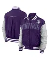 Fanatics Women's Purple Minnesota Vikings Elements Wave Full-snap Jacket In Purple