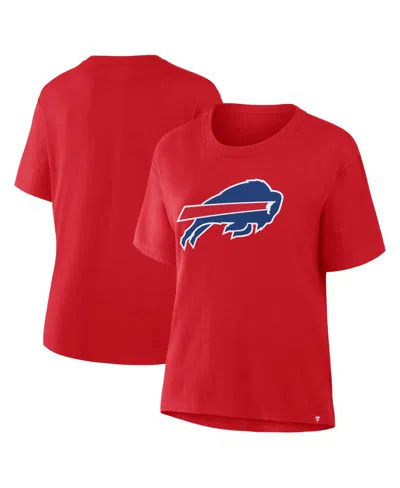 Fanatics Women's Red Buffalo Bills Essential Legacy T-shirt