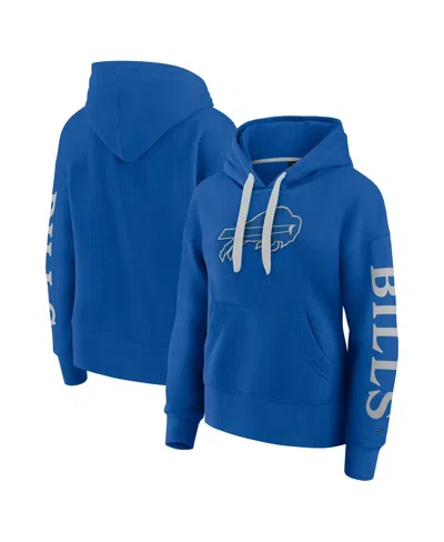 Fanatics Women's Royal Buffalo Bills Elements Next Pullover Hoodie In Navy
