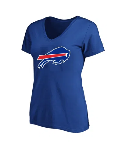 Fanatics Women's Royal Buffalo Bills Plus Size V-neck T-shirt