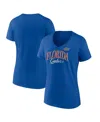 Fanatics Women's Royal Florida Gators Fundamentals Script Foil T-shirt