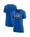 Fanatics Branded  Heather Royal Buffalo Bills Our Pastime Tri-blend T-shirt In Royal