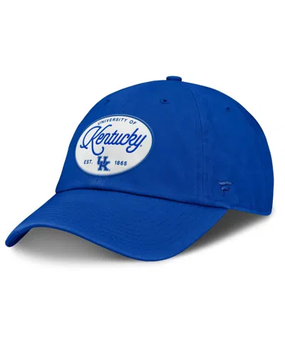 Fanatics Women's Royal Kentucky Wildcats Candid Adjustable Hat In Blue