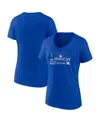 Fanatics Women's Royal Kentucky Wildcats Fundamentals Region Draw T-shirt In Royal